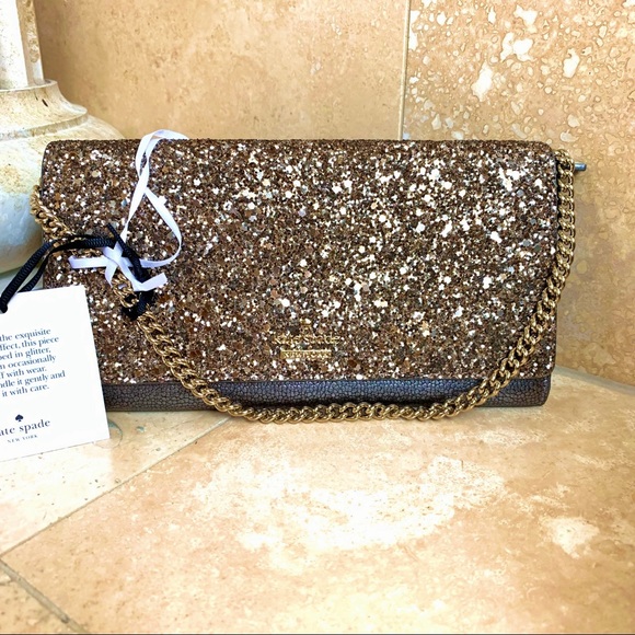 kate spade ♠️ Laurel Way Glitter Milou NWT!!! - Picture 2 of 8